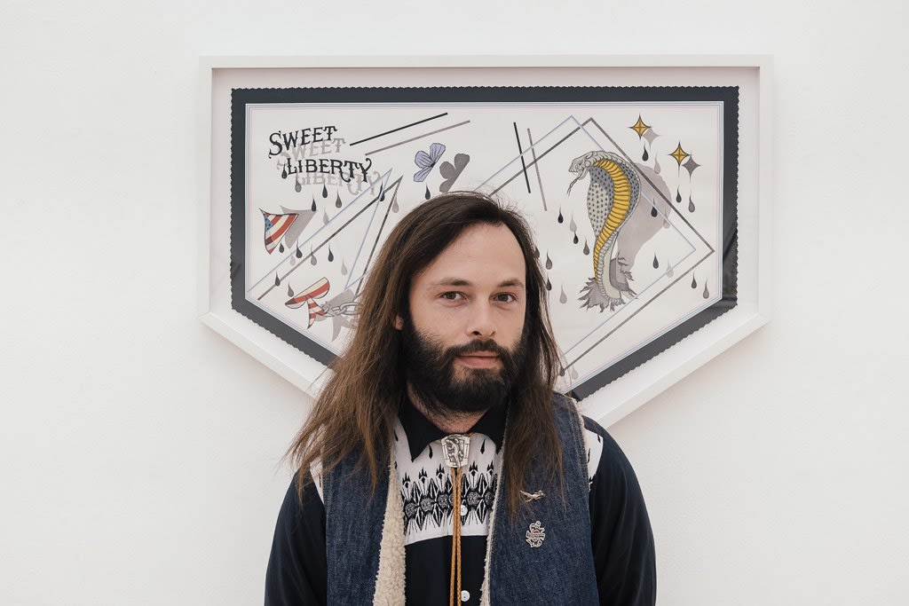 Portrait of artist Alex Ziv