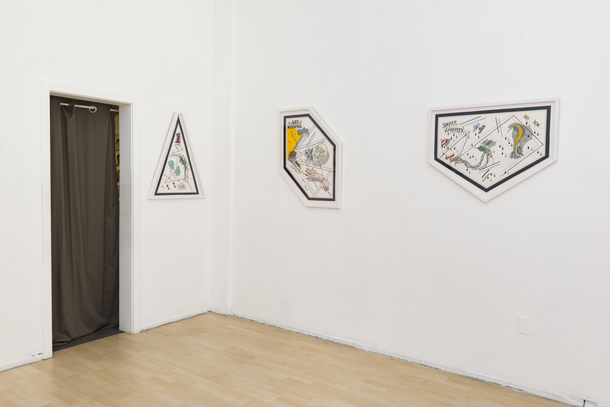 Alex Ziv installation view