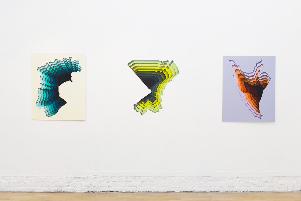 Installation view from 1010's exhibition "Eversion" at Hashimoto Contemporary SF