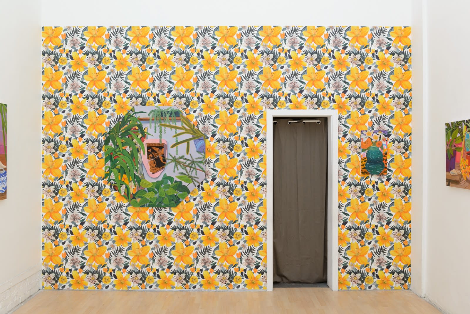 Installation image from Anna Valdez' "Objects of Affection" at Hashimoto Contemporary SF