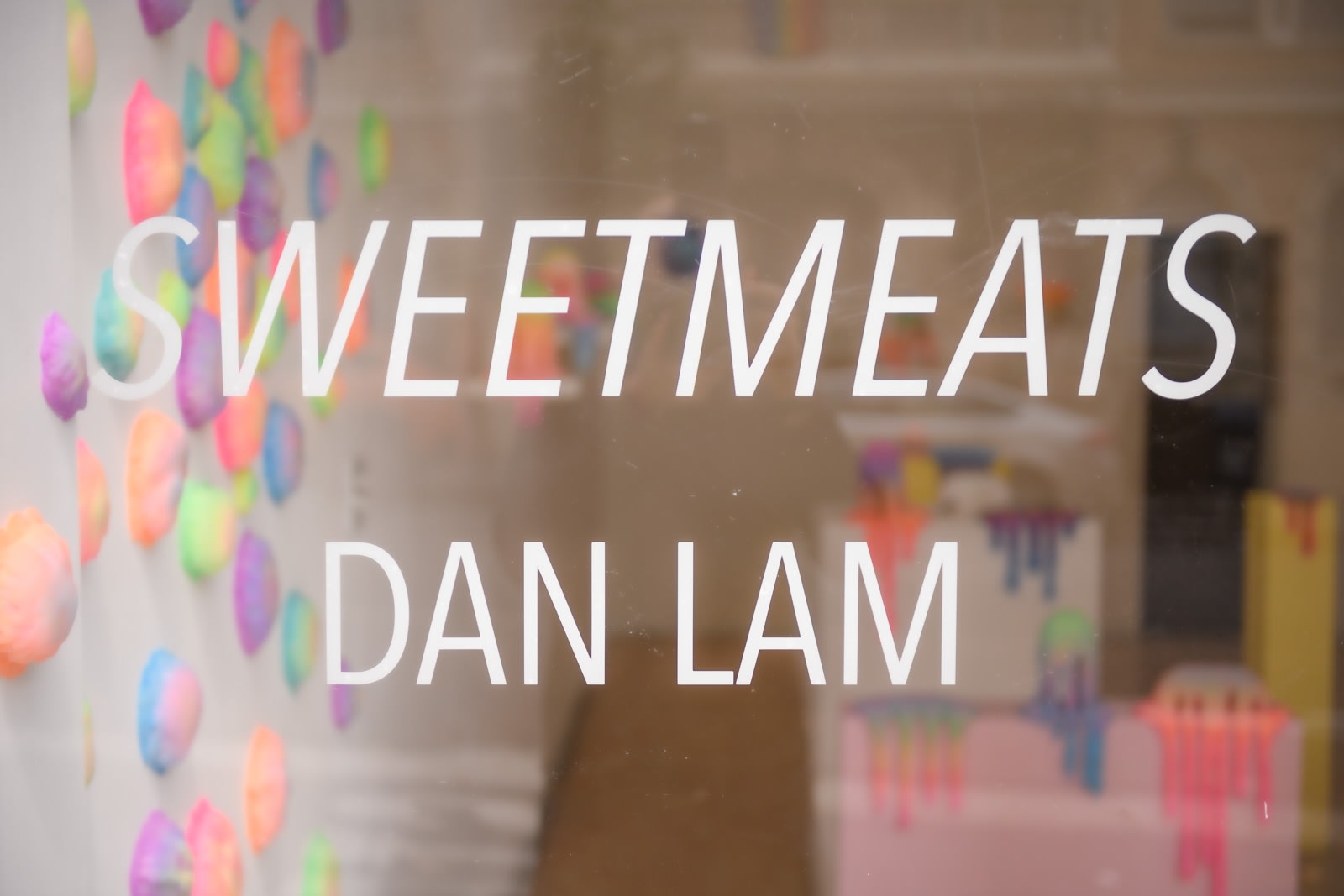 Installation image of Dan Lam's exhibition "Sweet Meats" at Hashimoto Contemporary SF