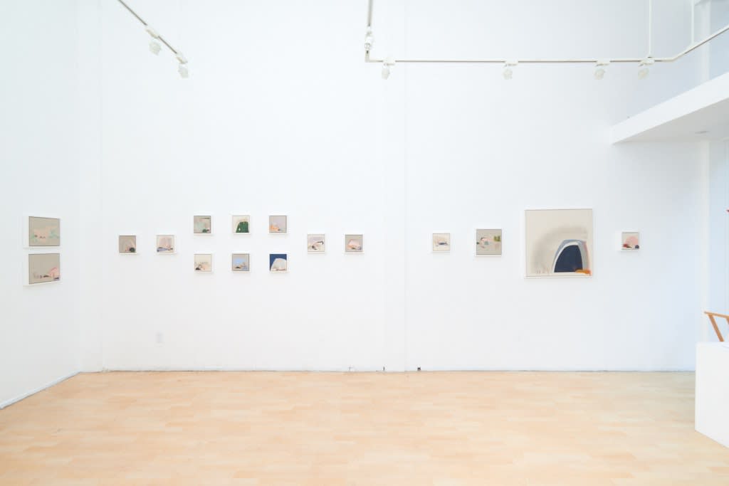 Installation image from Seonna Hong's exhibition "Things Will Get Better" at Hashimoto Contemporary SF