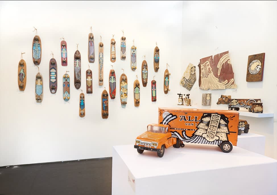 GATS Art Market San Francisco installation 