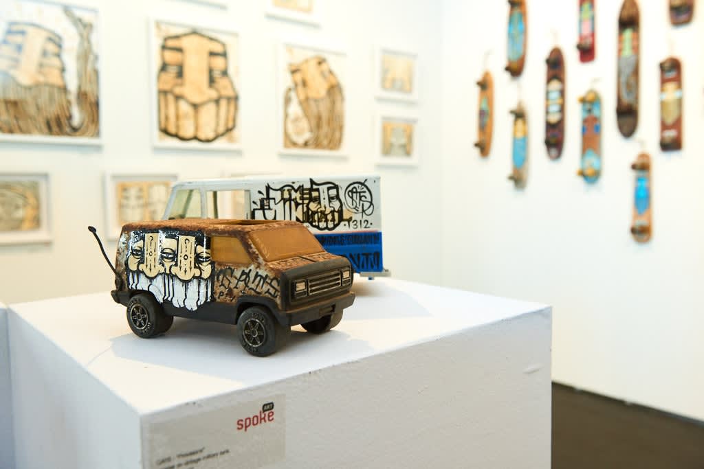 GATS Art Market San Francisco installation 