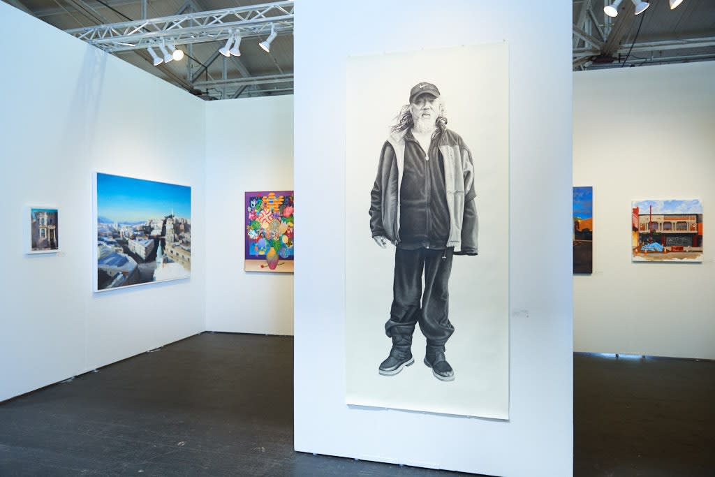 Art Market San Francisco installation 