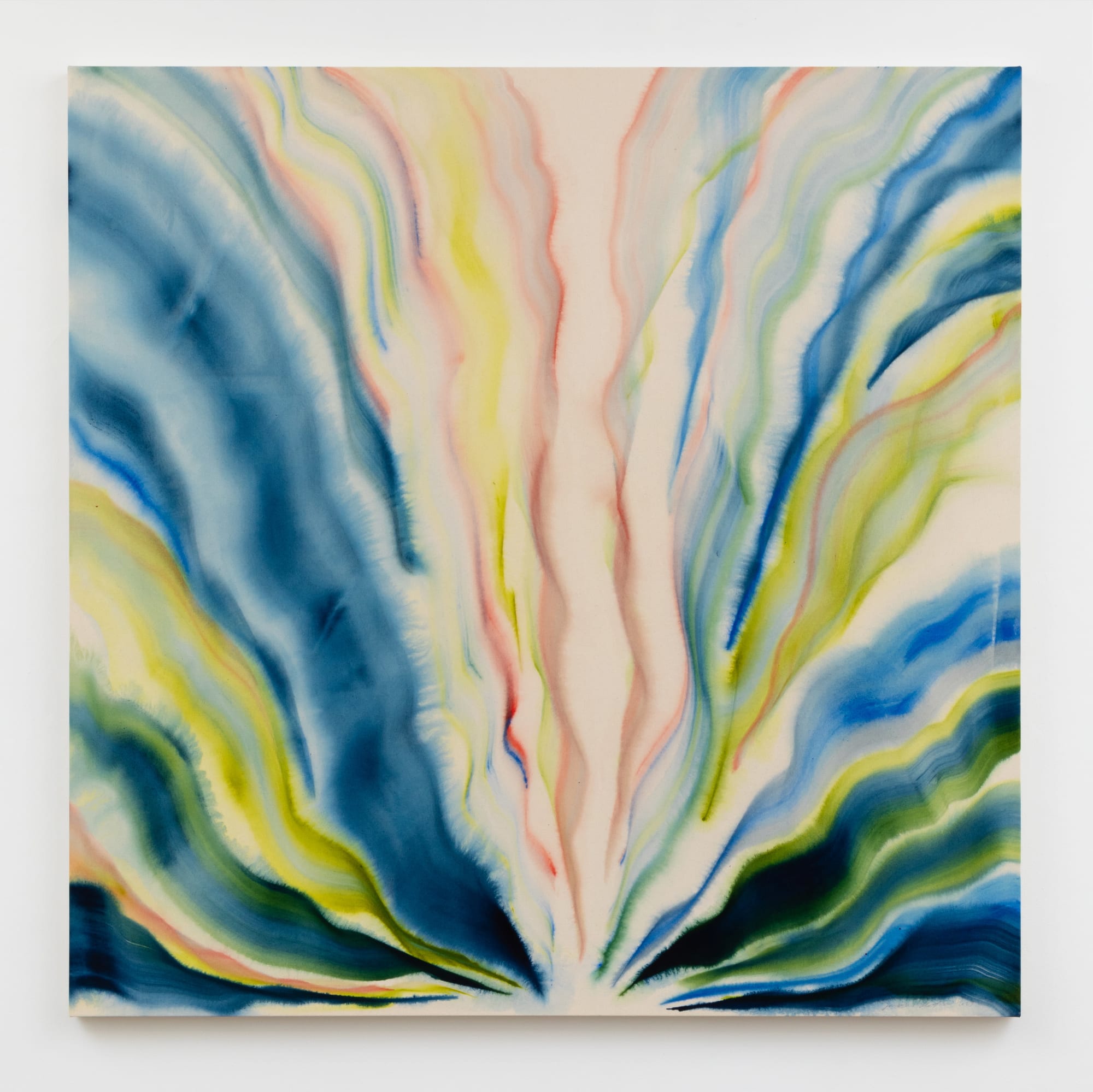 Sarah Blaustein (b. 1982) Vessel M15, 2023 Ink and acrylic on canvas 69 x 69 inches 175.3 x 175.3 cm