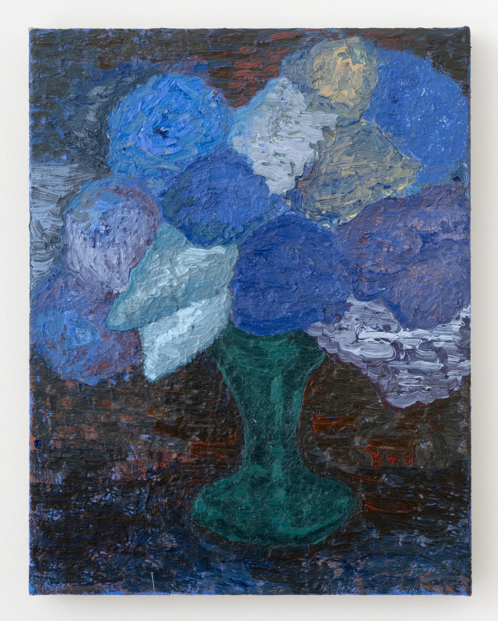 Delphine Hennelly Folie à Deux 1, 2024 Oil on linen 18 x 14 inches 45.72 x 35.56 cm