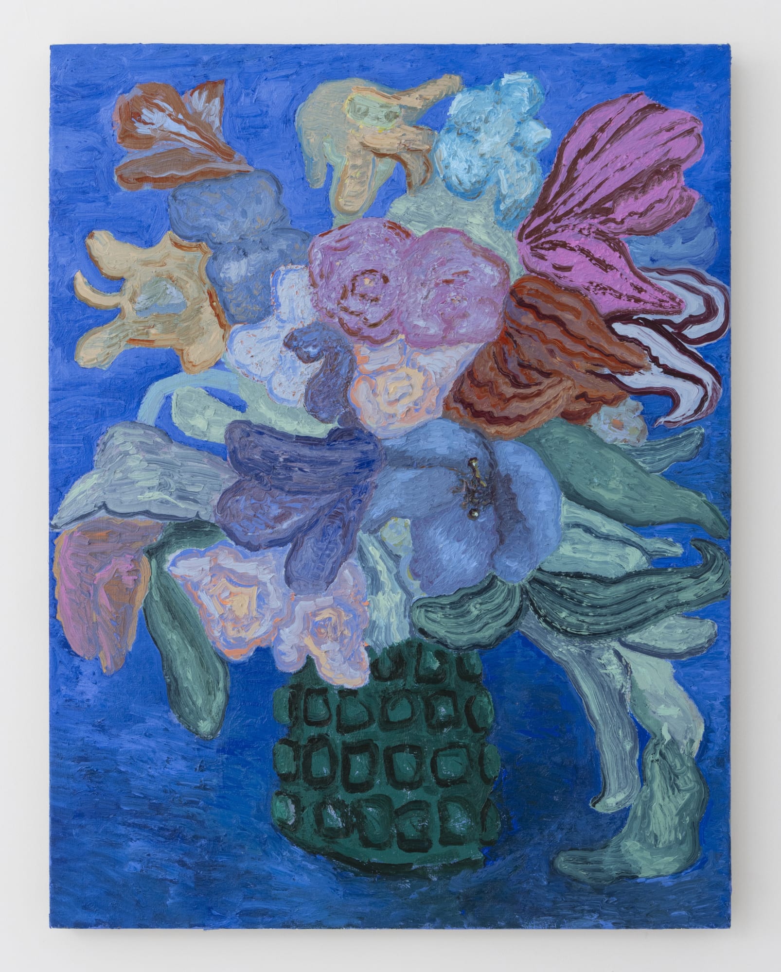 Delphine Hennelly June Blooms, 2024 Oil on linen 39 x 30 inches 99.06 x 76.20 cm