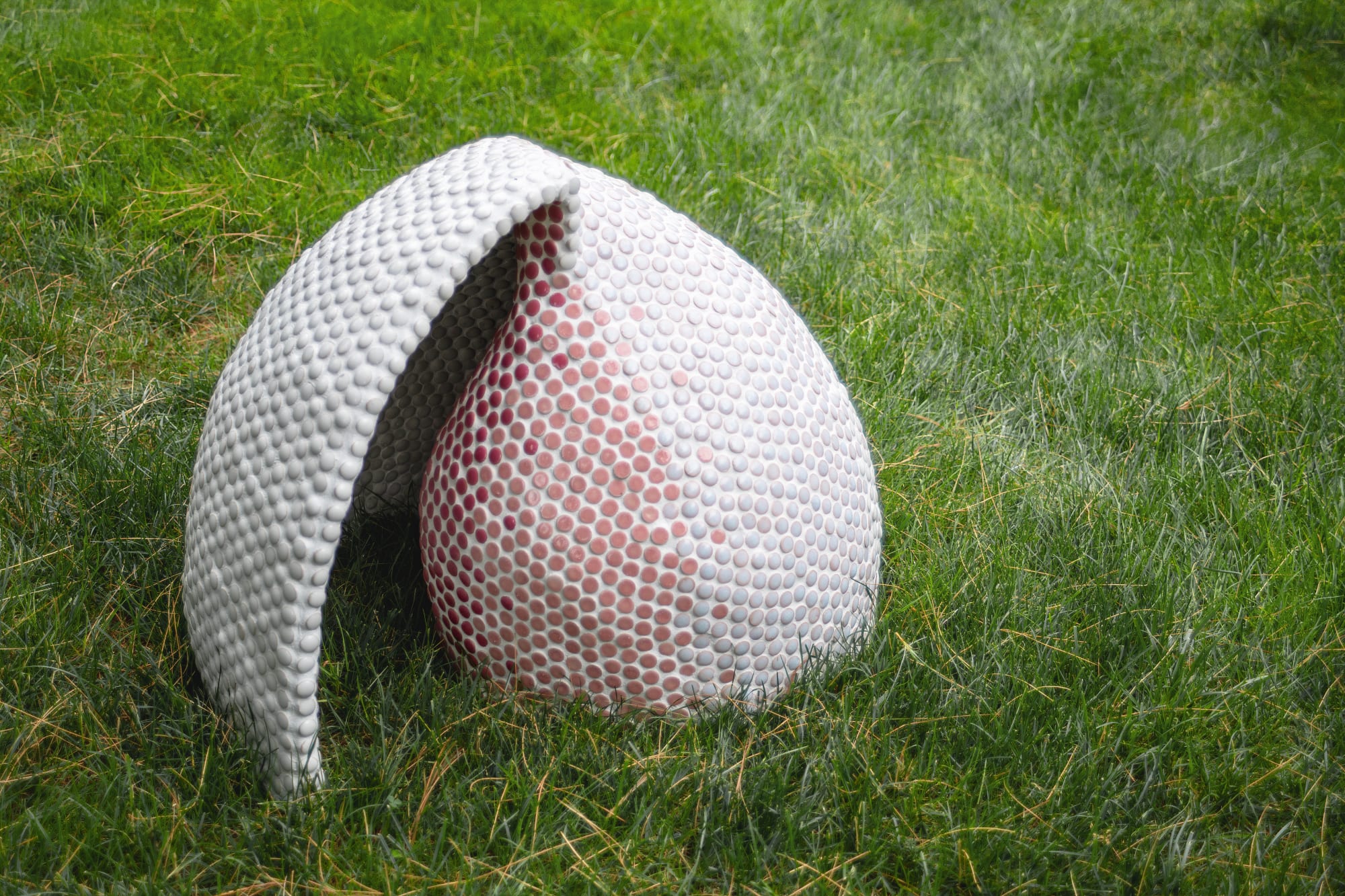 Randi Renate pleasure politics & artistic alimentation as an anomura, 2024 Concrete and glazed stoneware 18 1/2 x 24 x 20 inches 46.99 x 60.96 x 50.80 cm