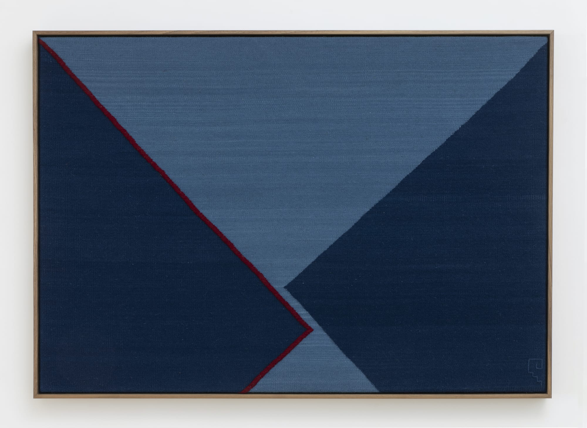 Porfirio Gutiérrez (b. 1978) Sombra, 2024 Wool yarn 26 x 38 inches 66 x 96 cm