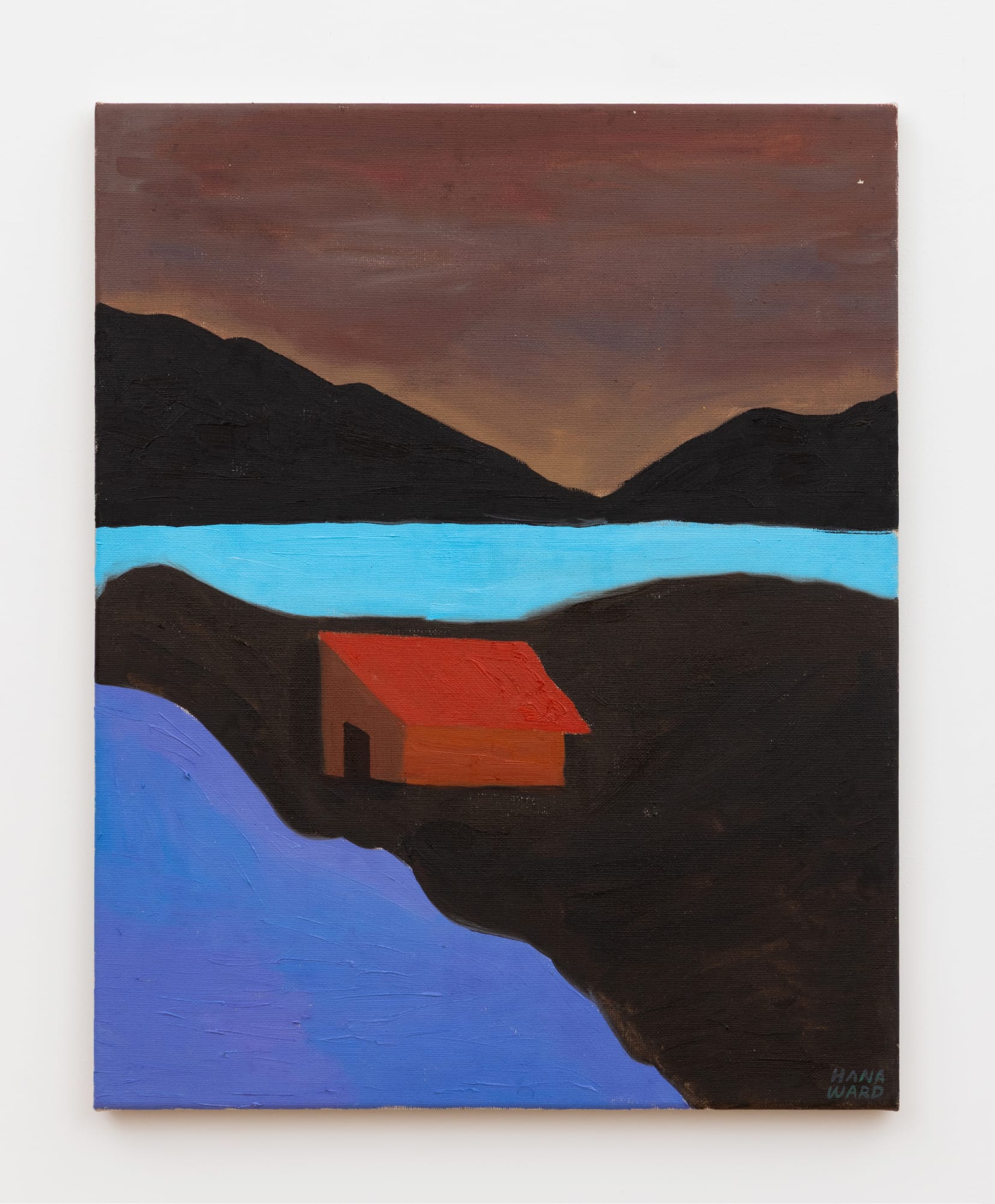 Hana Ward (b. 1989) A new dwelling place, 2025 Oil on linen 20 x 16 inches 50.80 x 40.64 cm