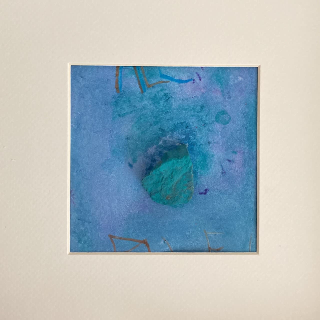 Alexandre Julian Wang, aged 6. Inspired by Victor Pasmore.