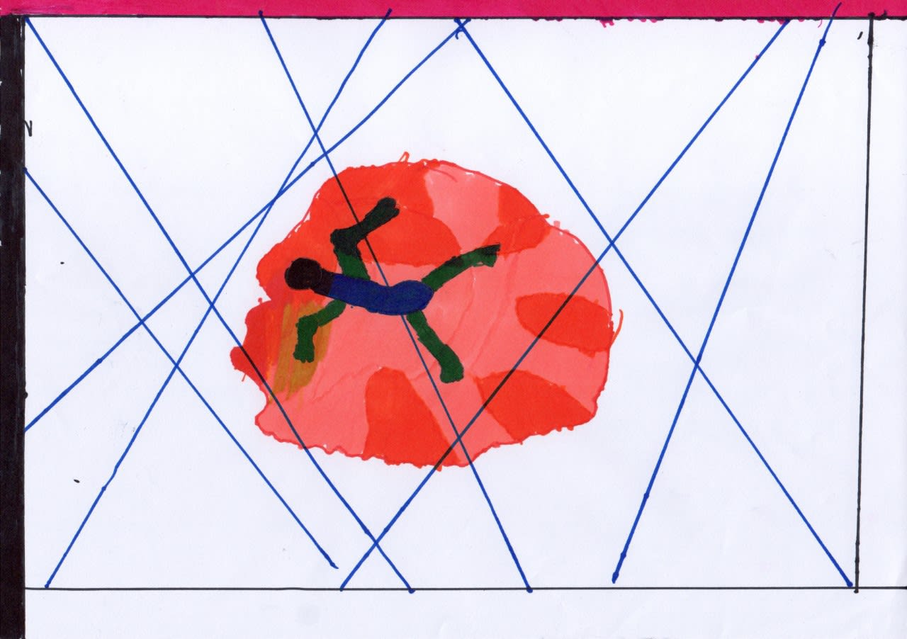 Jack Collins, aged 8. Inspired by Antony Gormley.