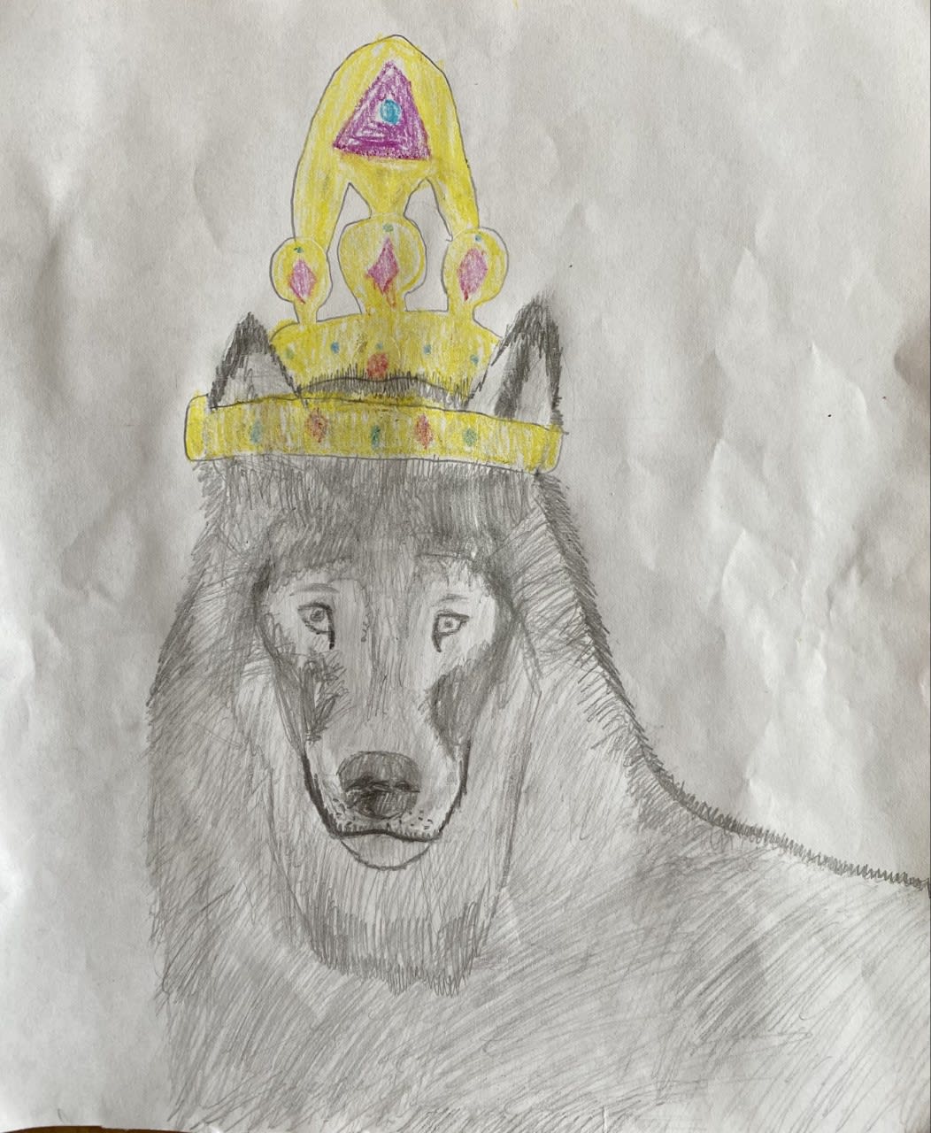 Bo Forsell, aged 9. Inspired by Banksy.