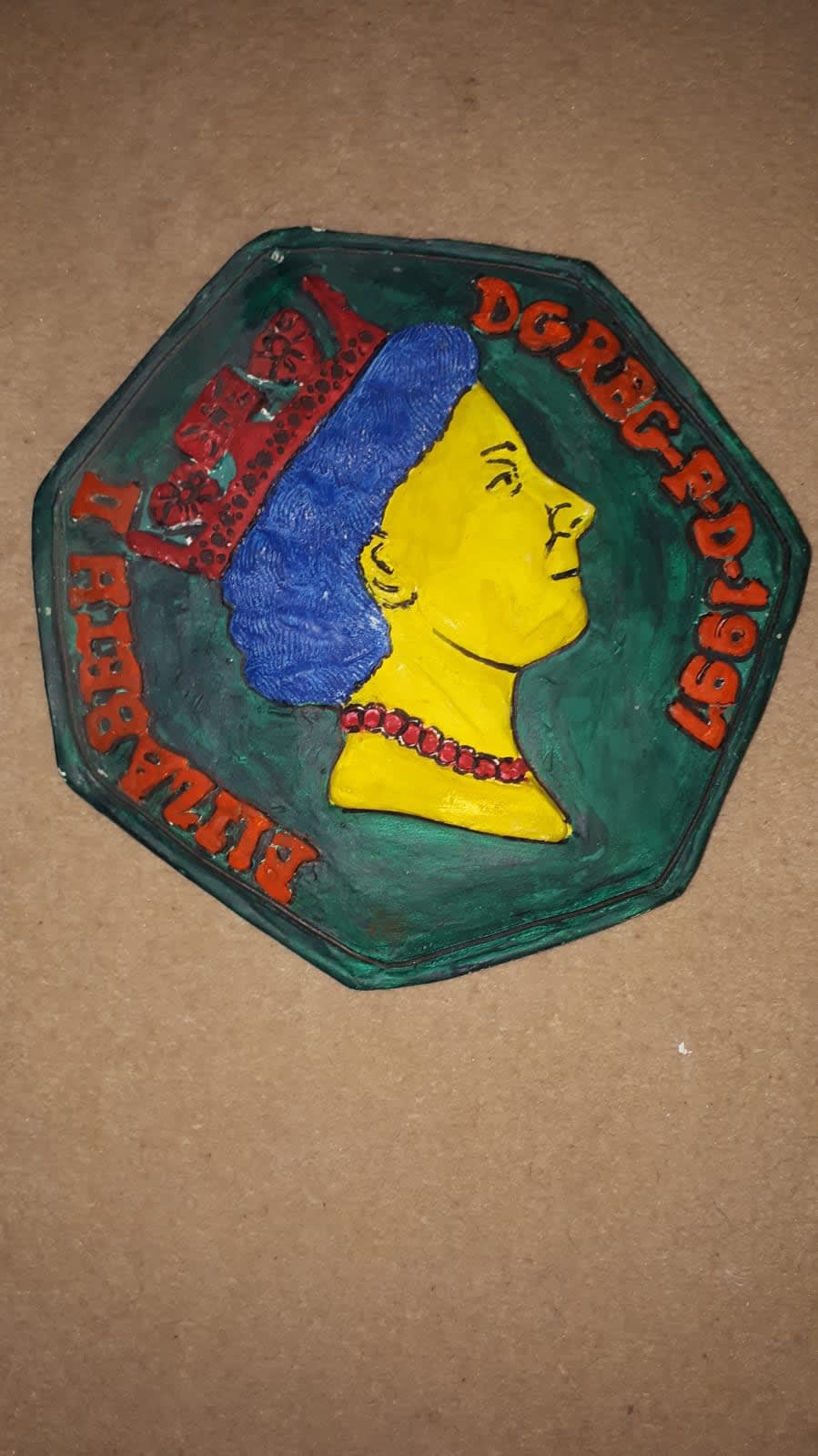 Chloe Chidgey-grigg, aged 10. Inspired by Andy Warhol.