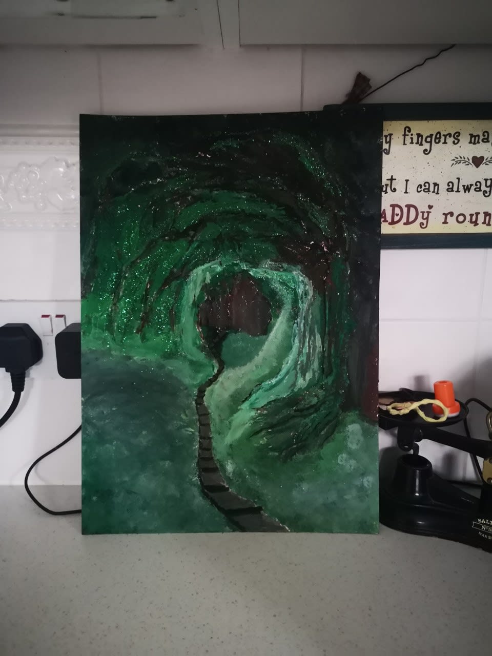 Dale Bingham, aged 12. Inspired by Huw Richards Evans.