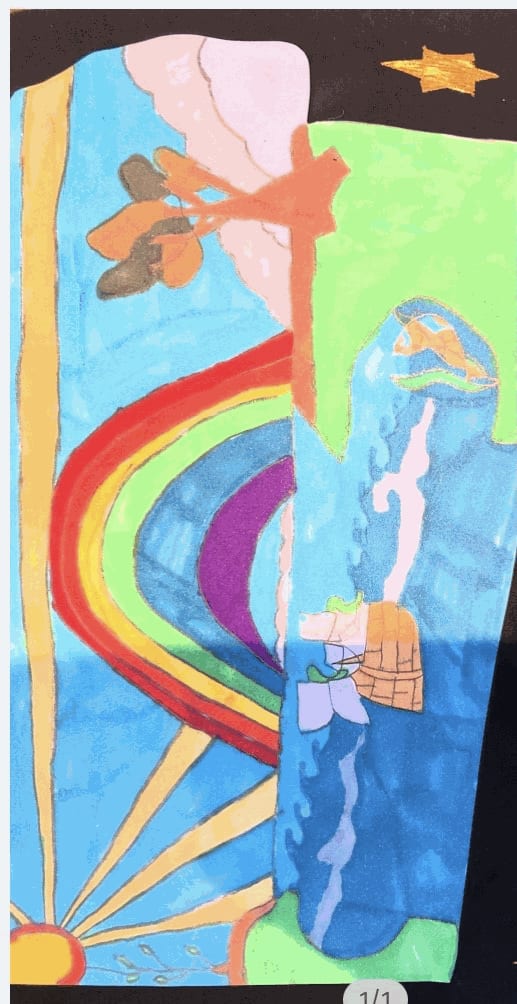 Daniel Hopkins, aged 9. Inspired by Picasso.