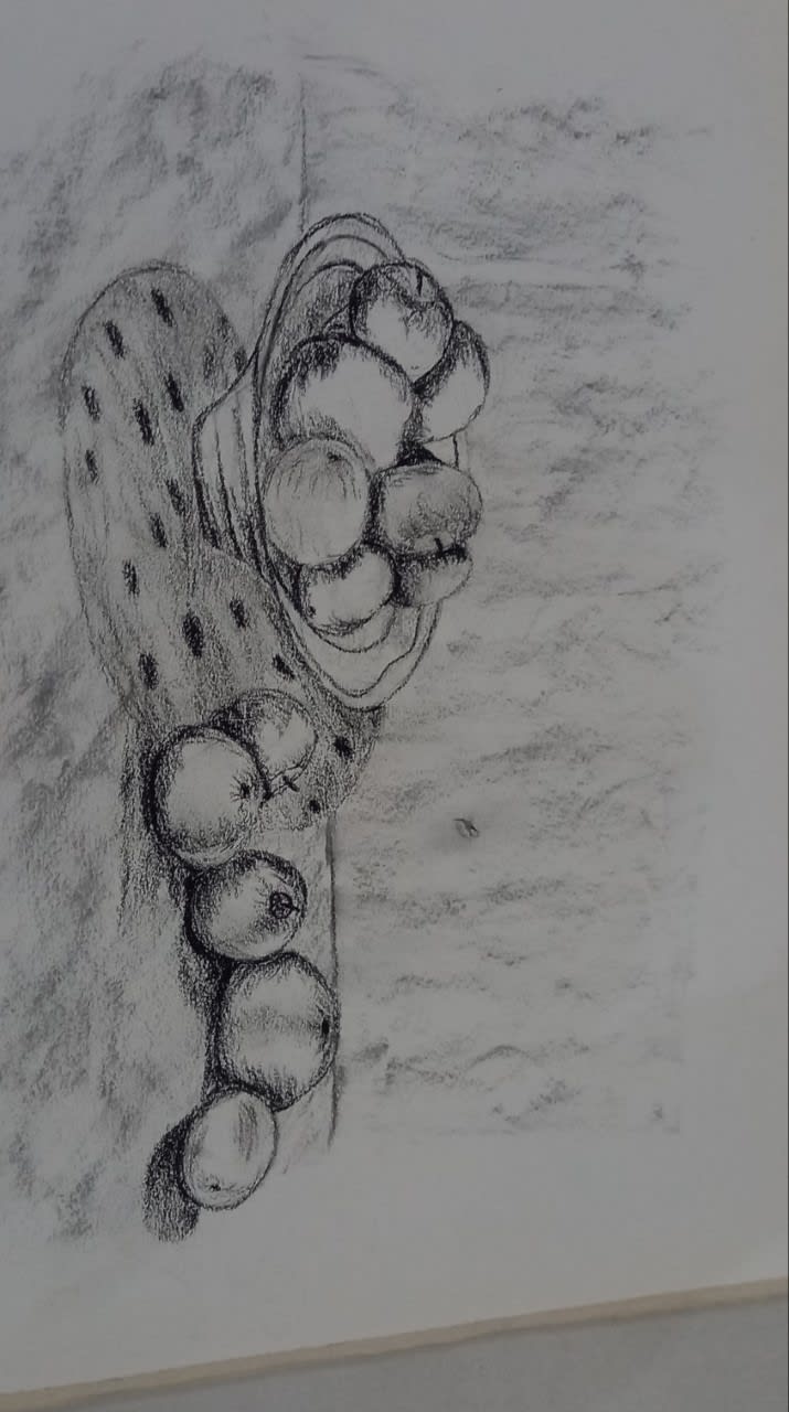 Javeria Junaid, aged 13. Inspired by Patrick Caulfield.