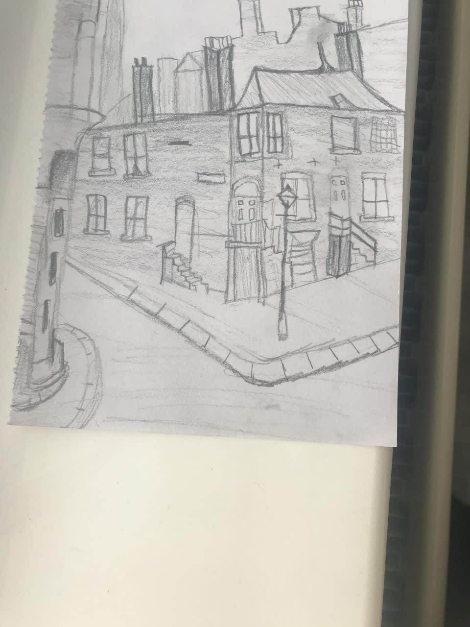 Jodie dempsey, age 13. Inspired by L.S Lowry.
