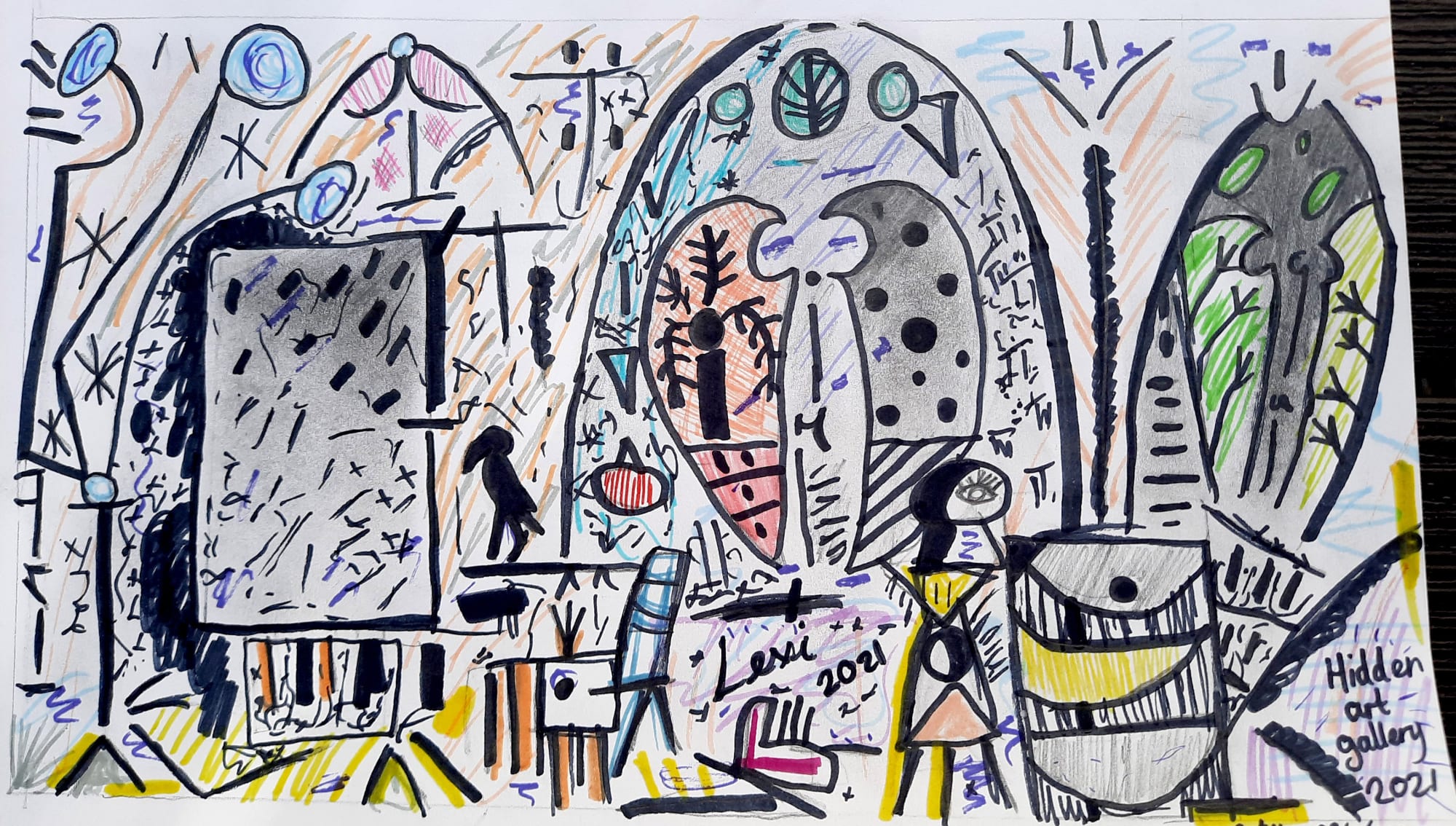 Lexi Skye Carter, aged 12. Inspired by Picasso.