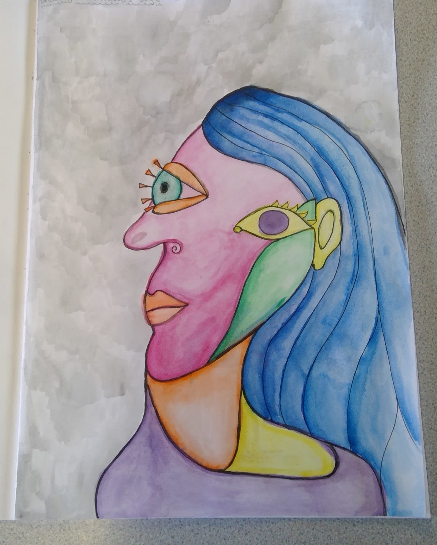 Matilda Nevile, age14, inspired by Picasso