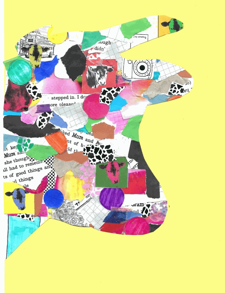 Maya Creteur, aged 10. Inspired by Andy Warhol.