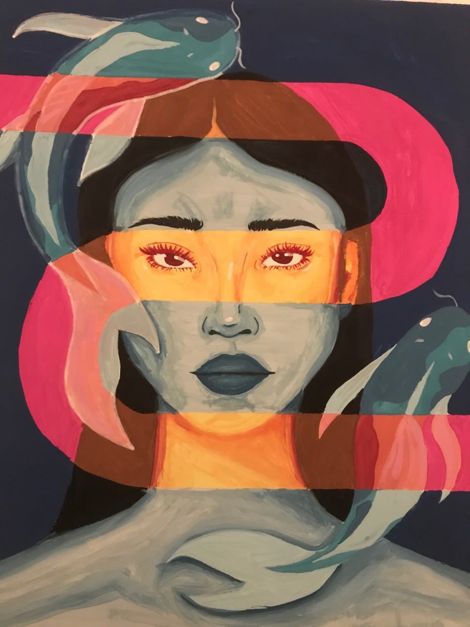 Gemma Parker, aged 17. Inspired by Chris Levine.