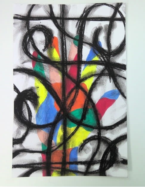 Max Turnbull, aged 14. Inspired by Picasso and Banksy.