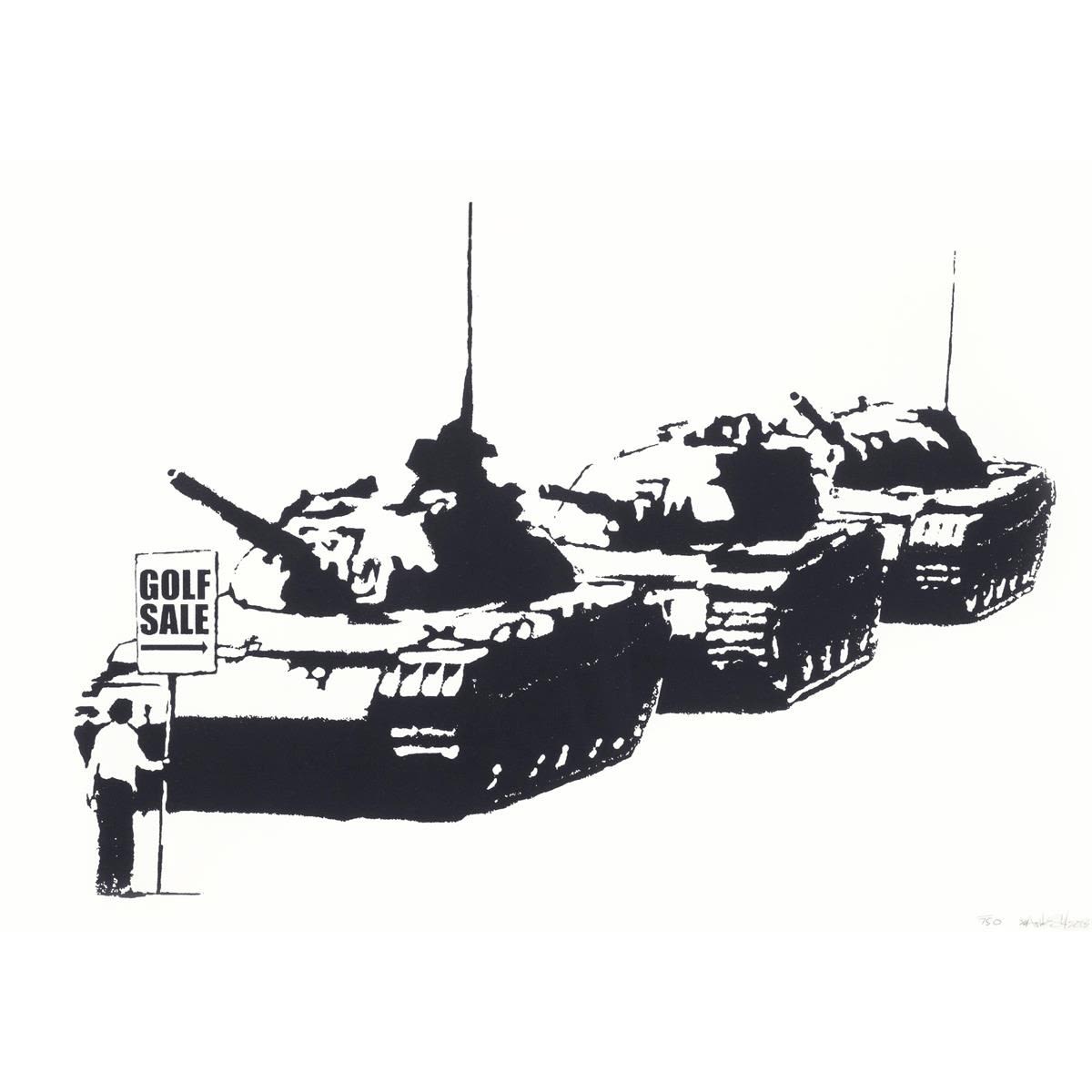 Golf Sale, 2006 Screen print 35 x 50 cm Edition of 750