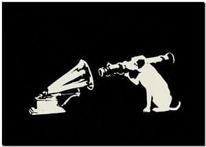 HMV, 2003 Screenprint 50 x 35 cm Edition of 600