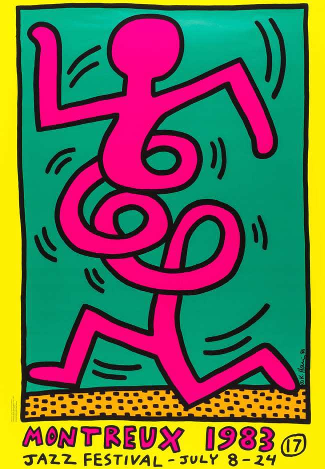 Haring - Montreux 1983 (Prestel 10), 1983