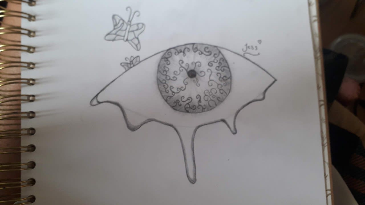Jessica Bradfield, age 13 Inspired by all the artworks