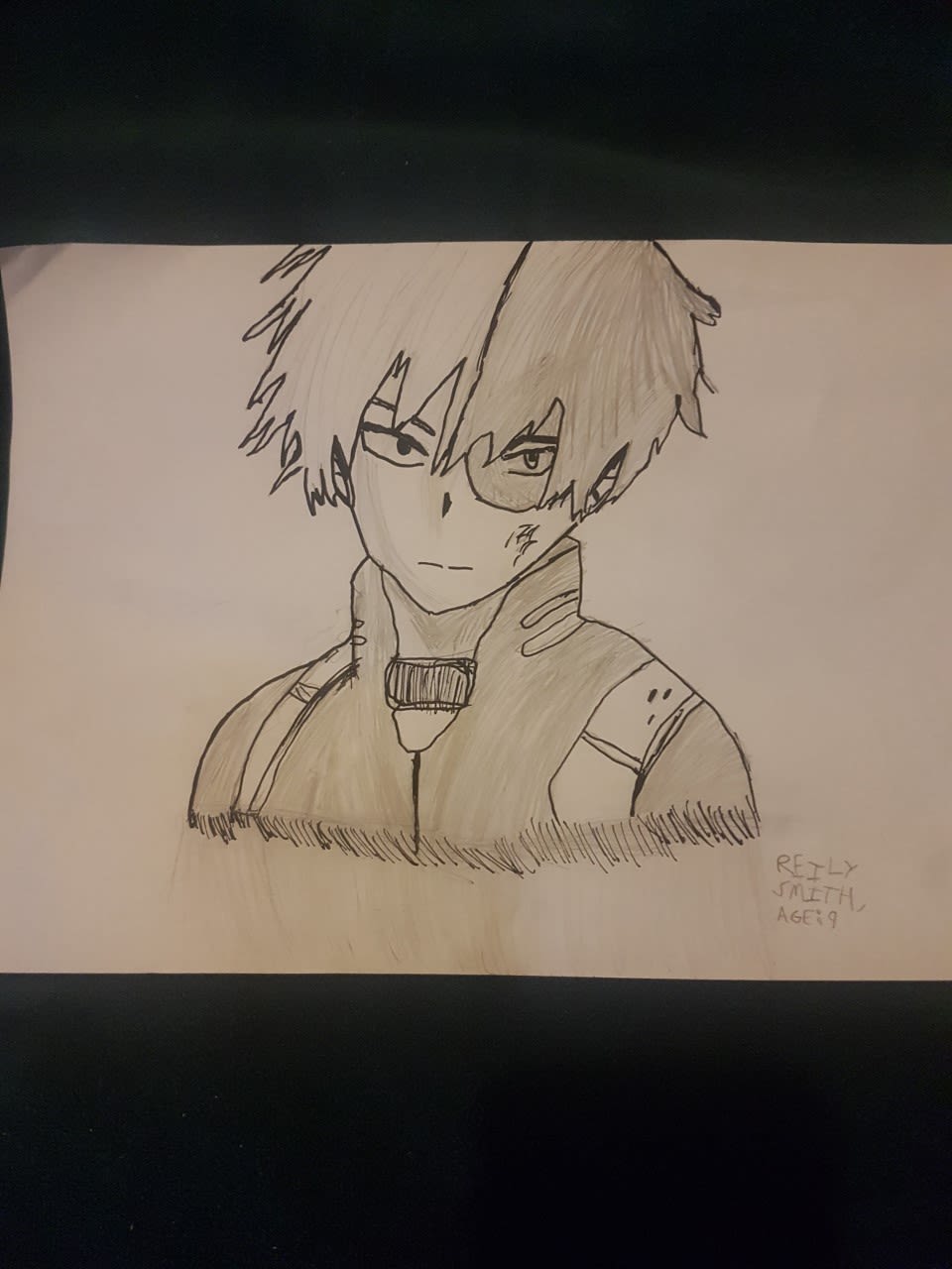 Reily Smith, age 9 Inspired by Kohei Horikoshi