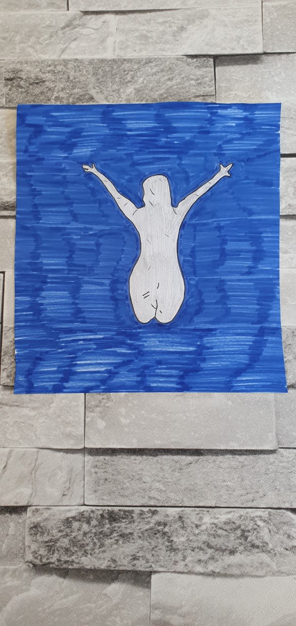 Dominic-James Day, age 11 Inspired by Fig 28, Blue by Clare Cutts