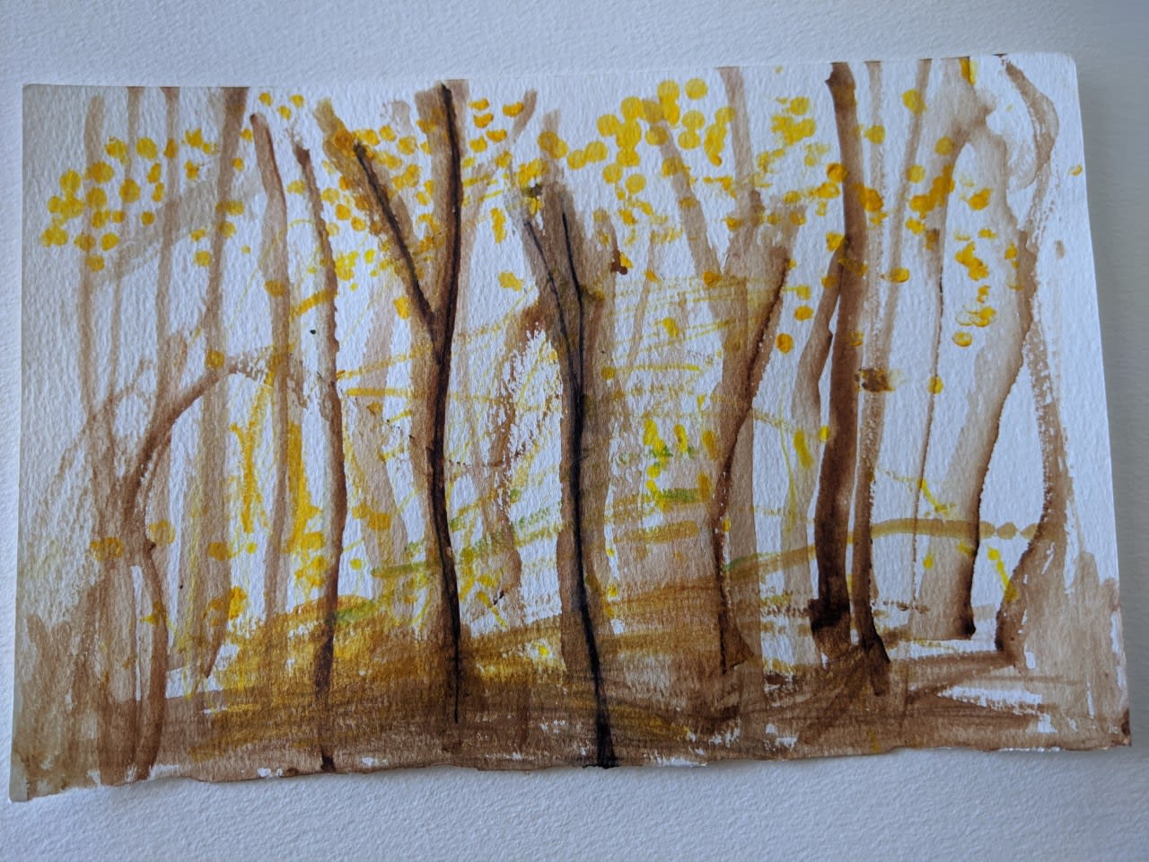 Owen Eccles, age 4 Inspired by Anna Harley's Autumn picture