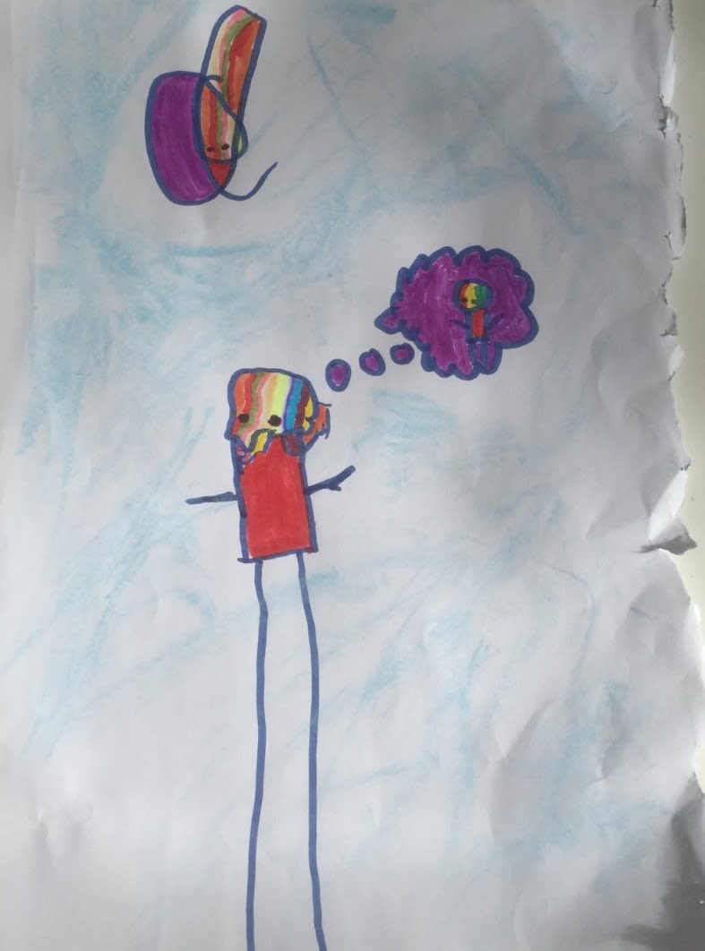 Tadhg Kearney, aged 7 He likes Stik very much.