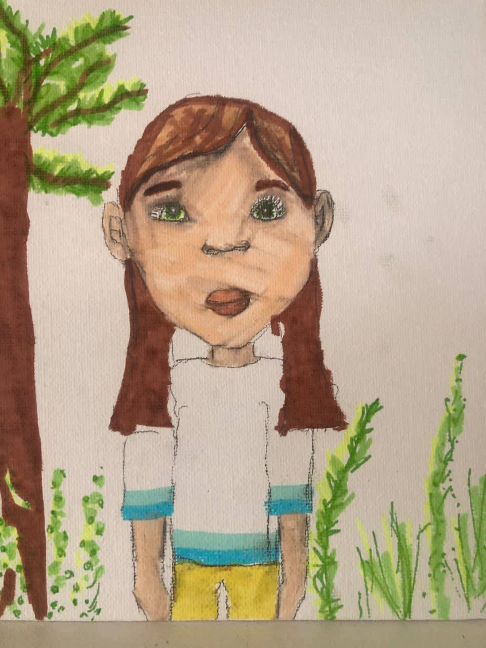 Emma Revell, aged 9.