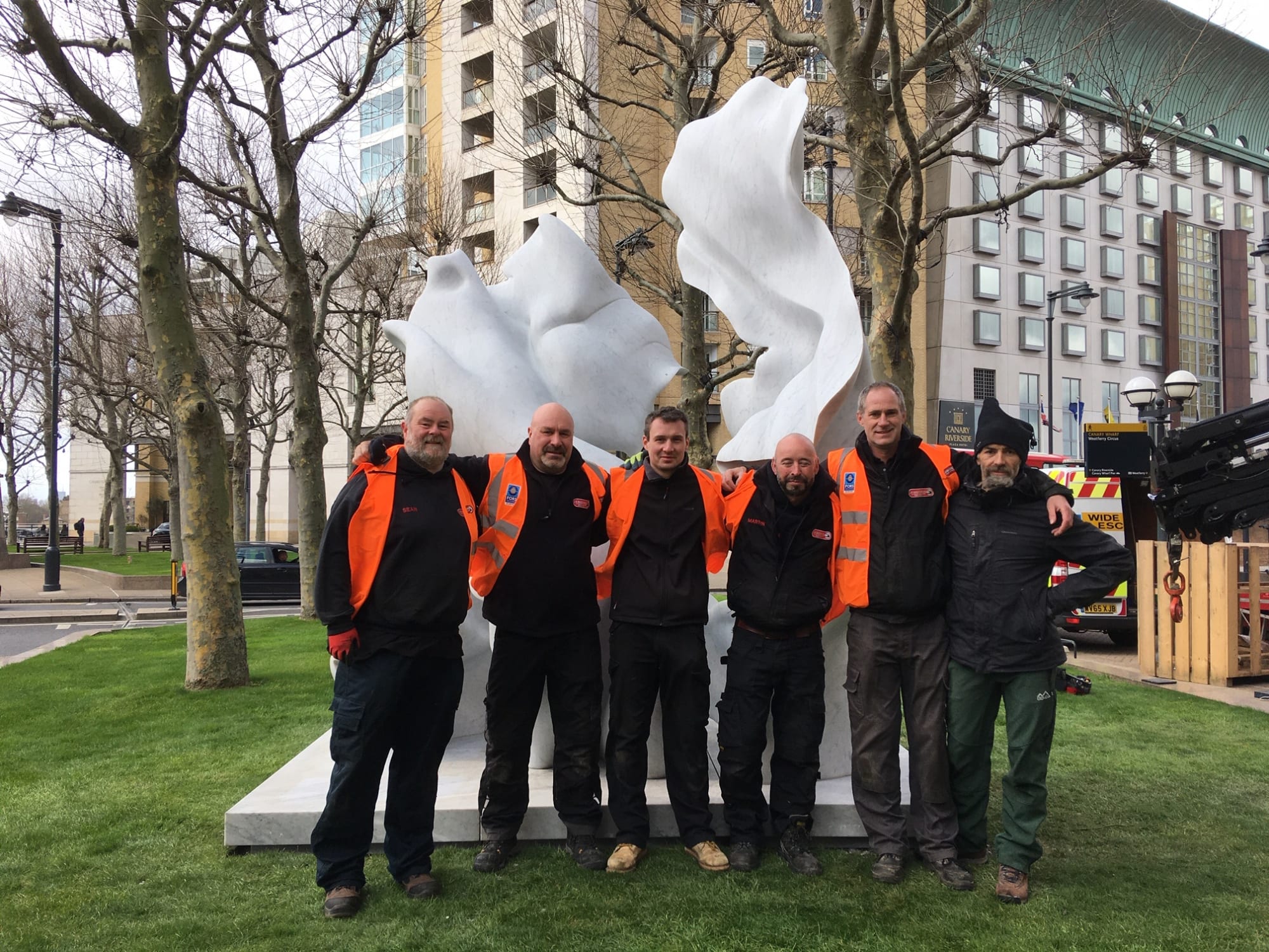 Taking Risks @ Canary Wharf Helaine Blumenfeld OBE