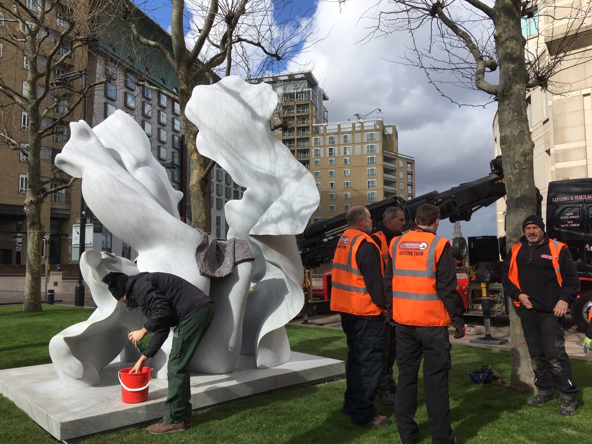 Taking Risks @ Canary Wharf Helaine Blumenfeld OBE