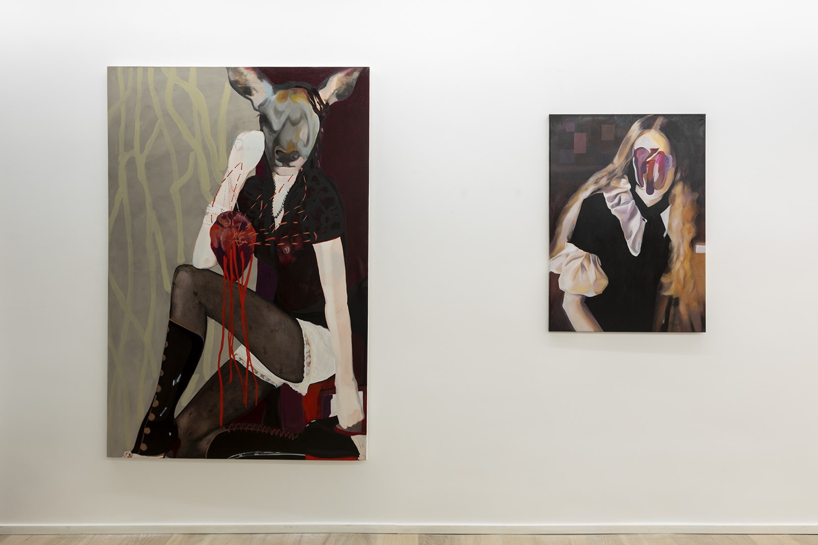 Nathalie Pirotte, Solo Show Pretty Chimeras, Installation view