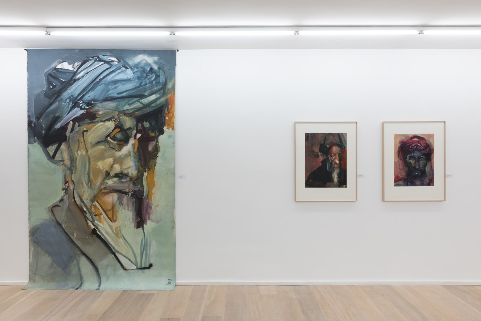 Inge H. SCHMIDT, Faciality - Beyond the Silk Road, 2019, Installation view