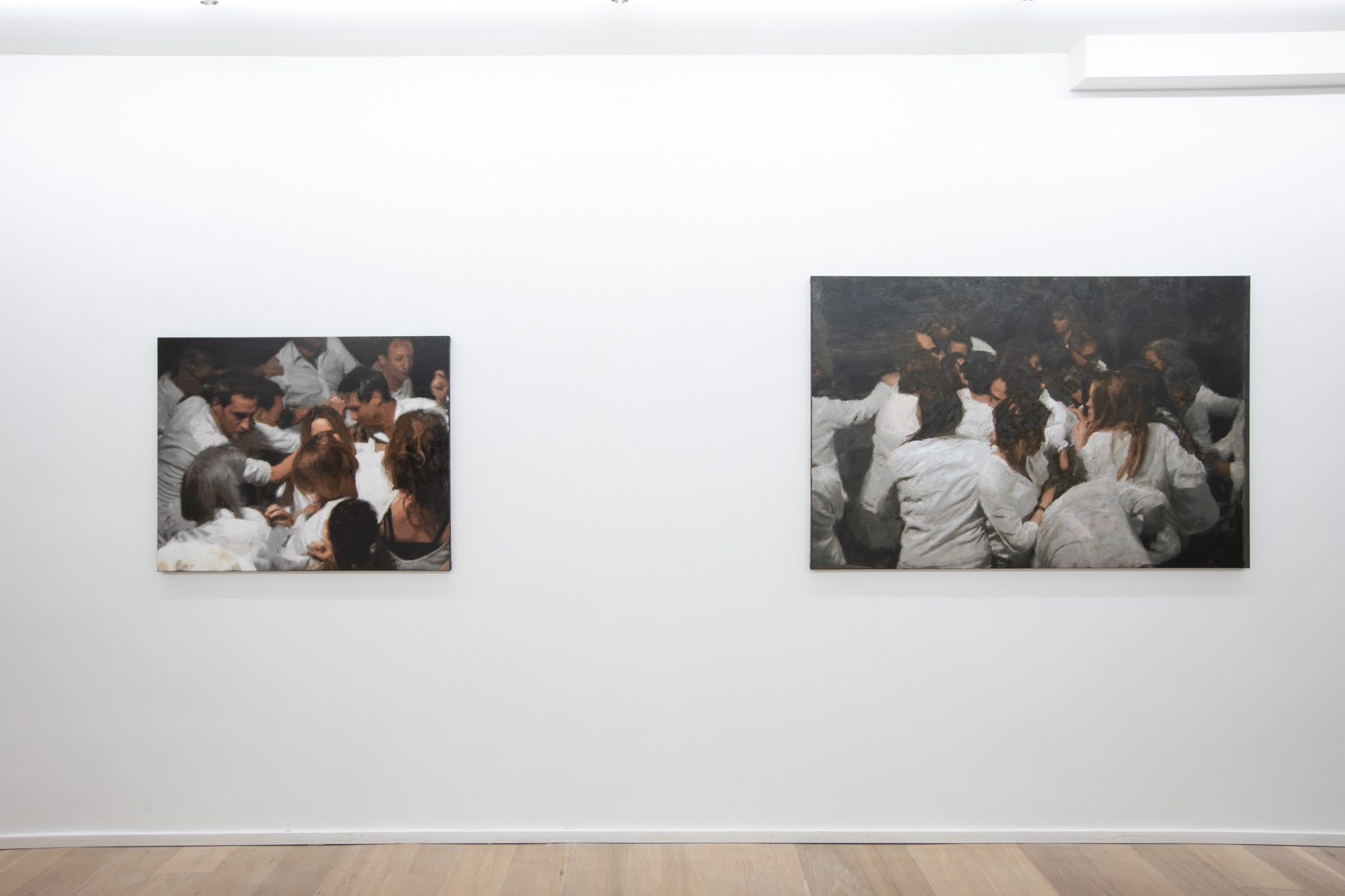 Solo show Dirk Eelen - Into the gathering at Husk Gallery