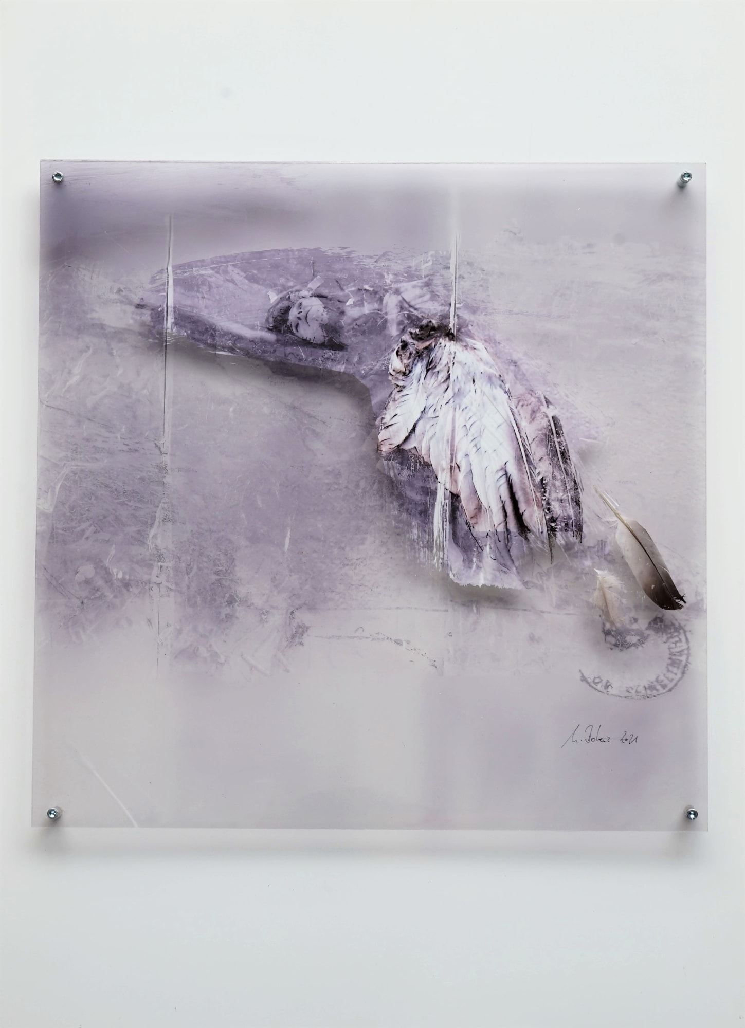 Ulrike Bolenz, Ikarus - Angeschwemmt III klein, 2021