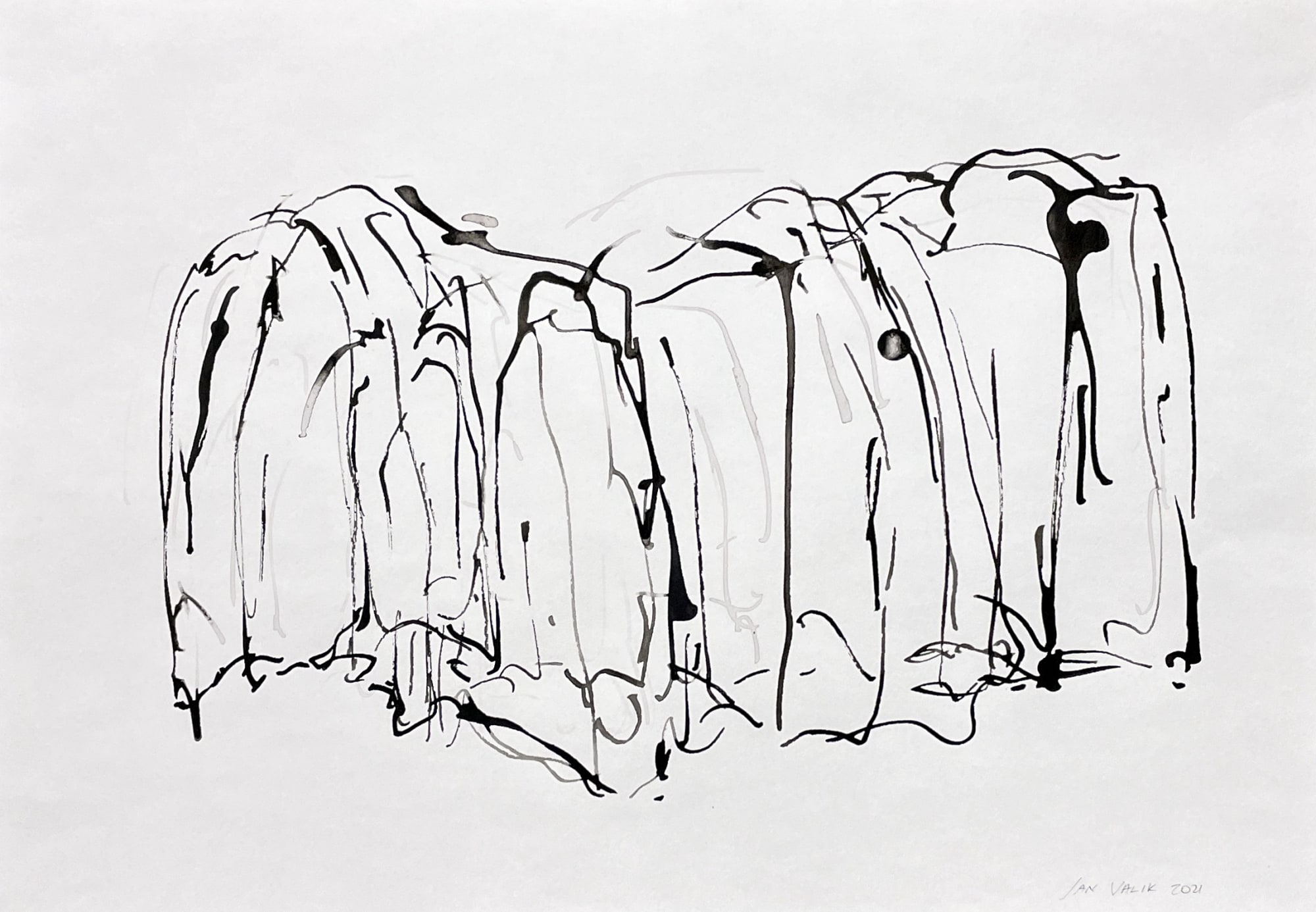 Jan Valik, Untitled (Fragile Veils series) , 2021