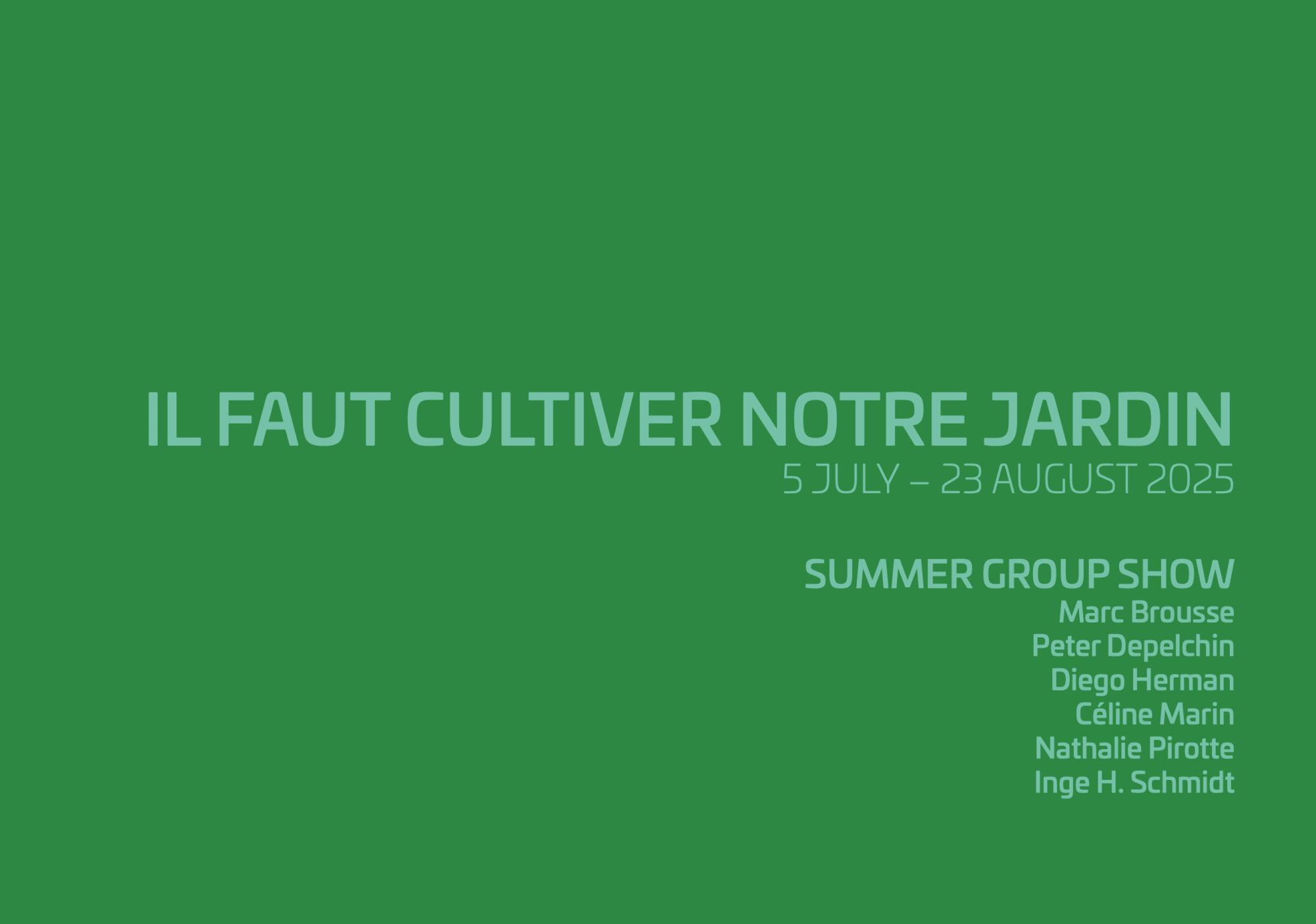 Summer group show