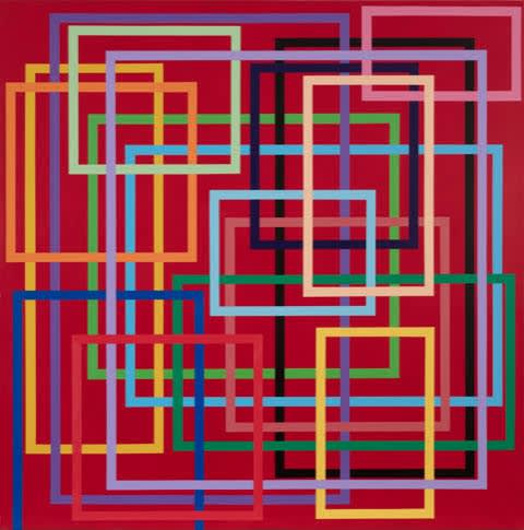 Freddy Rodríguez Political Statement #3 1999 Acrylic on canvas 42 x 42 in (106.7 x 106.7 cm)