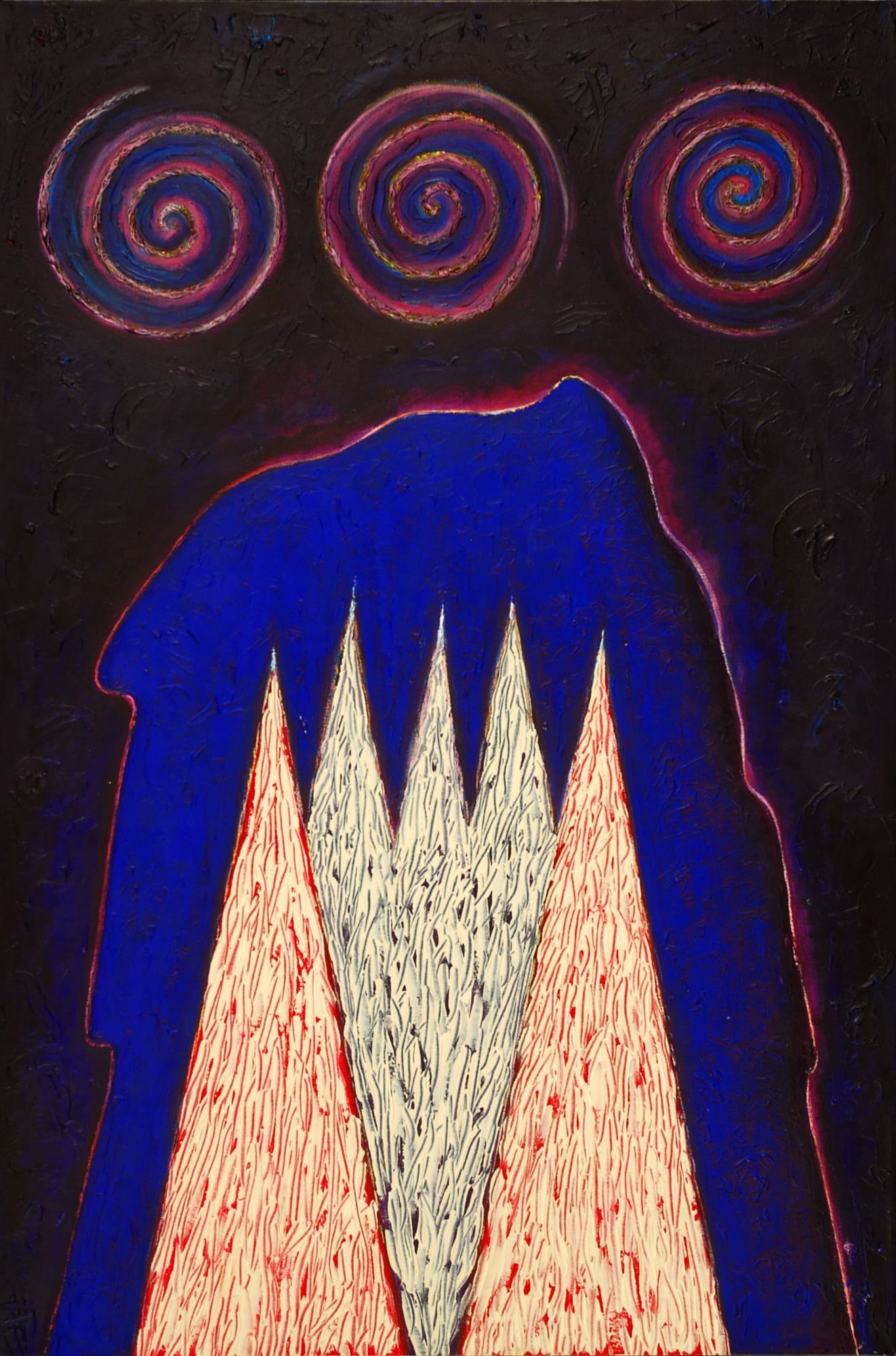 Ominous Beneficience, 1983, 66 x 44 in