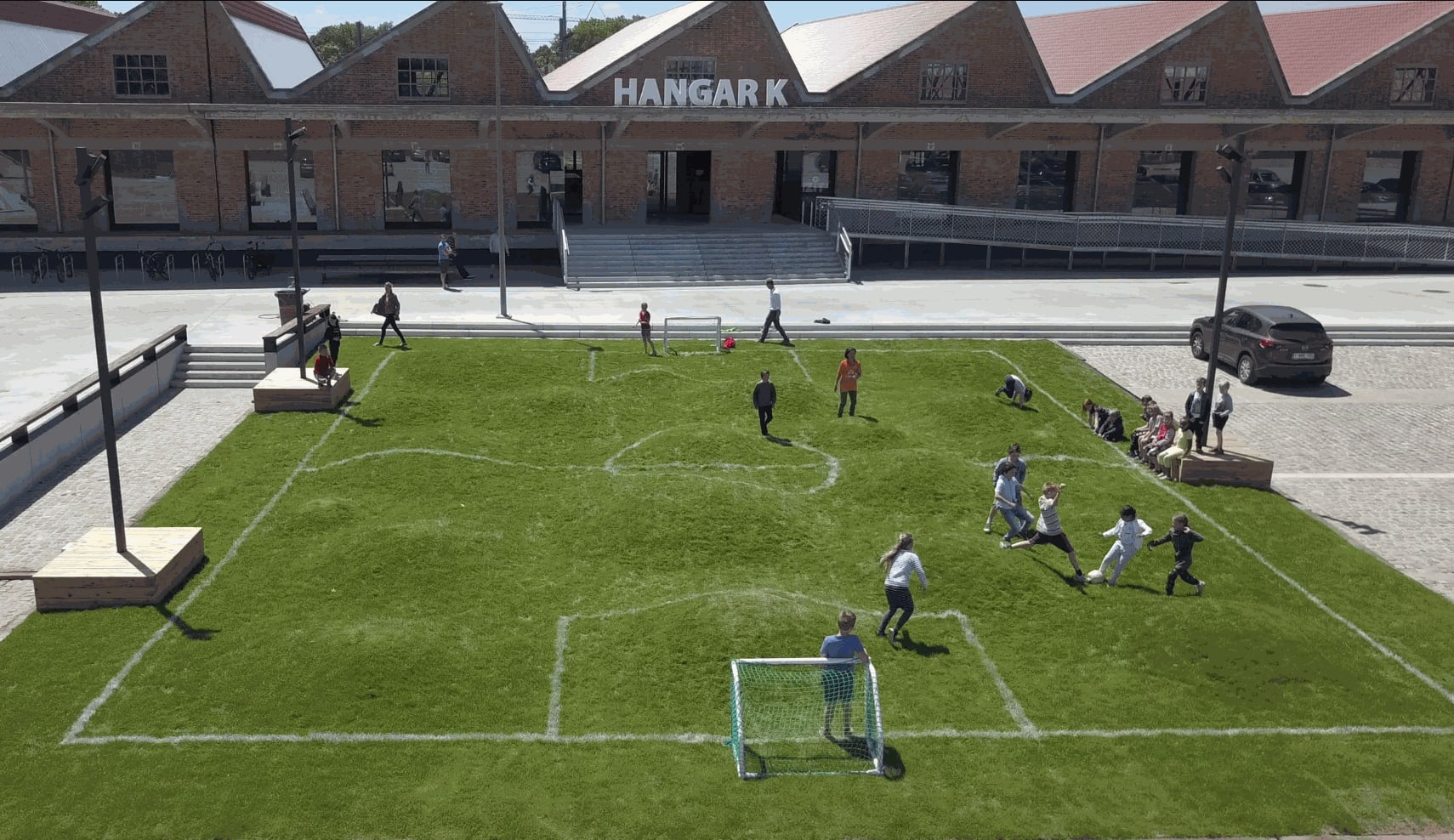 Priscilla Monge, Cancha de fútbol, City Circuit for Contemporary Art