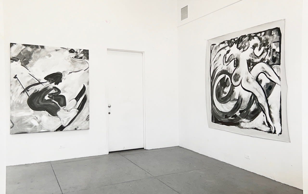 Installation View of Pollock Grostein at Betty Parsons Gallery