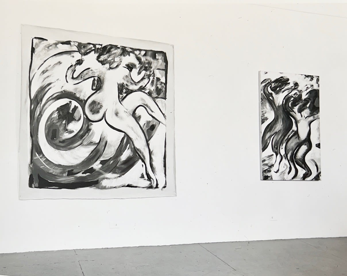 Installation View of Pollock Grostein at Betty Parsons Gallery